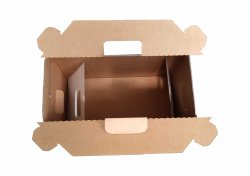 ST-Small Turkey, Poultry, Meat Hamper Style Cardboard Box