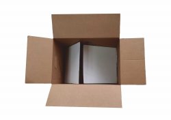 LC - Large Courier cardboard box for farm shops and butchers